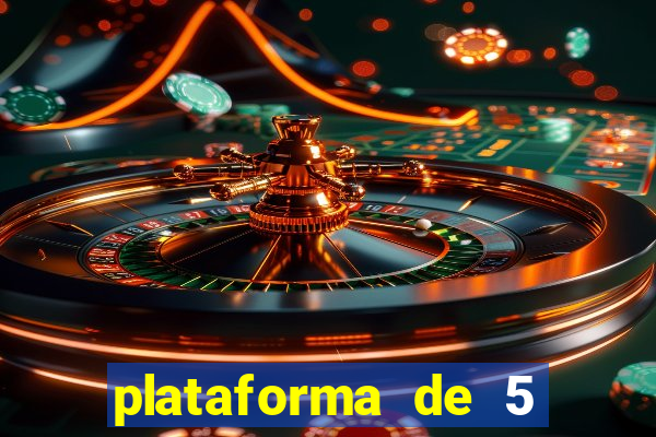 plataforma de 5 reais fortune tiger